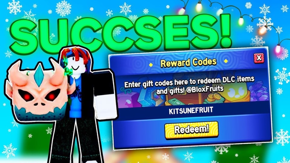 Code Blox Fruit tháng 09/2024 x2 EXP, reset chỉ số mới nhất, cách nhập